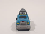 Tonka Tinys Tow Truck Blue Micro Miniature Die Cast Toy Car Vehicle