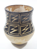 Vintage Acoma New Mexico 4 3/4" Tall Pottery Vase Signed Anita Lowden