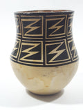 Vintage Acoma New Mexico 4 3/4" Tall Pottery Vase Signed Anita Lowden