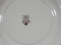 Vintage Ridgway Ironstone England "Fragrance" 7" Side Plate with 22KT Gold Trim