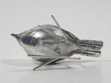 AuldHome Silver Bird Ornament
