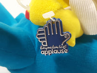 1990 Applause Jim Henson Sesame Street Big Bird in Blue Airplane 12" Stuffed Toy Hand Puppet Character with Tags