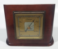 Vintage Wood Cased 5 1/4" Tall Barometer Made in Western Germany