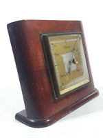Vintage Wood Cased 5 1/4" Tall Barometer Made in Western Germany