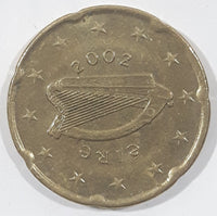 2002 Ireland Euro 20 Cent Coin