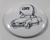 Wendy Williams Watt Big Love Ball "Love" Car Themed 3" Round Button Pin