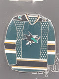 Maxwell House NHL Ice Hockey San Jose Sharks Jersey Shaped Pin New