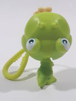 2018 Hasbro FurReal Little Big Bites Series 2 Green Dinosaur 2 1/4" Tall Toy Figure with Drumstick Bone Accessory