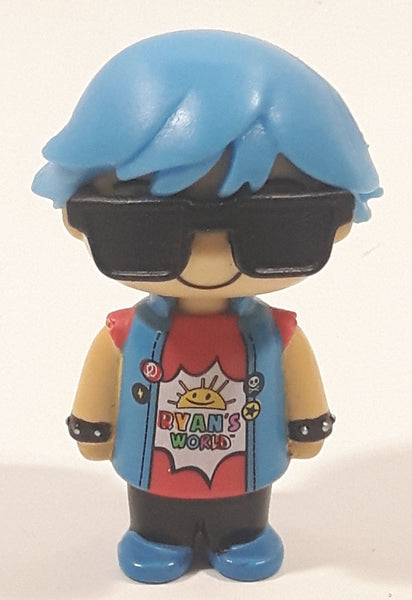 RTR-PW Ryan's World Ryan with Blue Hair and Sunglasses 2" Tall Toy Figure