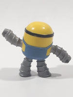 2019 McDonald's Minions The Rise of Gru Robot Bob 2 1/4" Tall Toy Figure