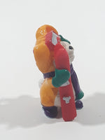 Ferrero Kinder Surprise Happy Rabbits Ski Skier Bunny 1 5/8" Tall Plastic Toy Figure