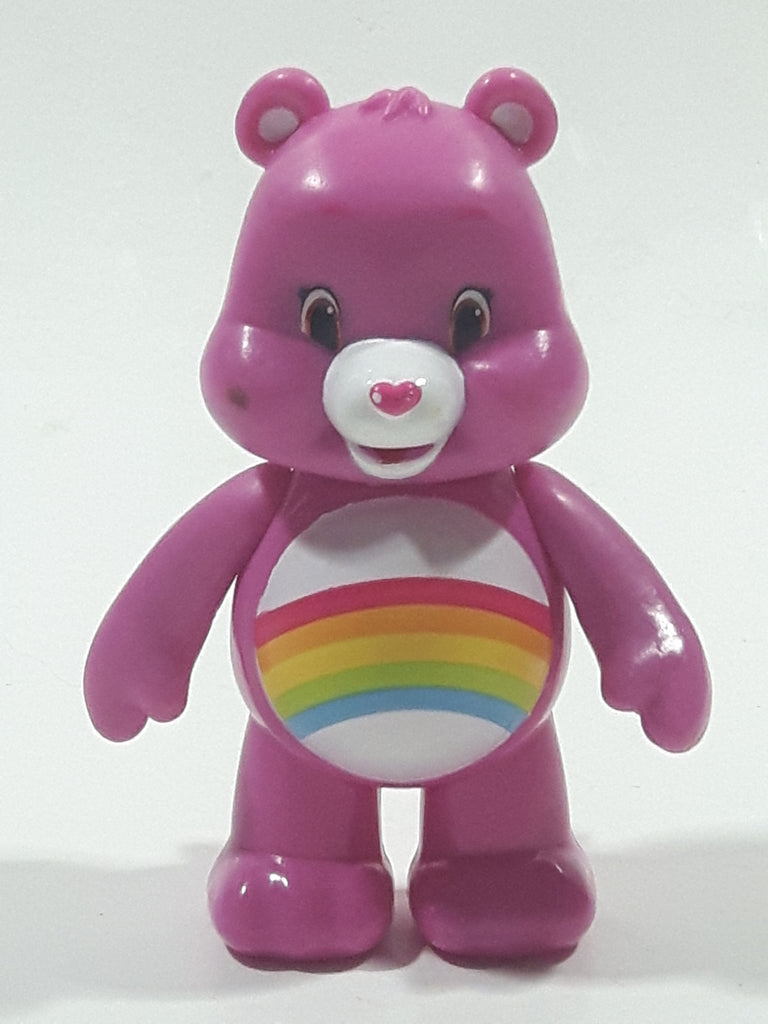 Jp Just Play Tcfc The Care Bears Rainbow Cheer Bear Pink 3 Tall Toy F Treasure Valley 6044