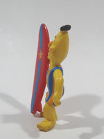 1980s Applause Muppets Sesame Street "Bert with a Surfboard" PVC Toy Figure