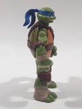 2012 Viacom TMNT Teenage Mutant Ninja Turtles Leonardo 4 1/2" Tall Toy Figure