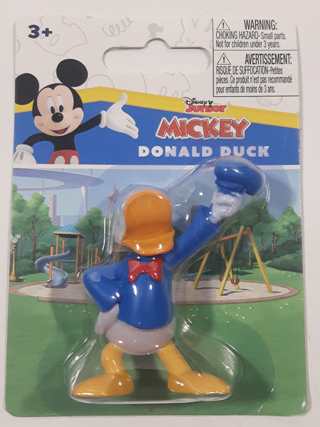 2022 Just Play Disney Junior Mickey Mouse Funhouse Donald Duck 2 3/8" Tall Toy Figure New in Package