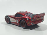 Disney Pixar Cars Lightning McQueen #95 Metallic Red Die Cast Toy Race Car Vehicle