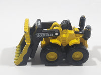 2008 Maisto Hasbro Tonka Bull Dozer Yellow Die Cast Toy Car Vehicle