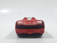 No. 8312 Ferrari F50 Convertible Red Pull Back 4 3/8" Long Die Cast Toy Car Vehicle with Opening Doors