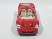 No. 8312 Ferrari F50 Convertible Red Pull Back 4 3/8" Long Die Cast Toy Car Vehicle with Opening Doors