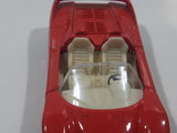 No. 8312 Ferrari F50 Convertible Red Pull Back 4 3/8" Long Die Cast Toy Car Vehicle with Opening Doors