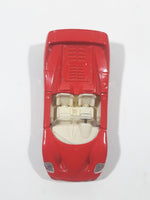 No. 8312 Ferrari F50 Convertible Red Pull Back 4 3/8" Long Die Cast Toy Car Vehicle with Opening Doors