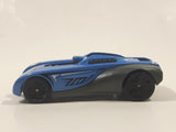 2012 Hot Wheels Eagle Massa Blue Die Cast Toy Car Vehicle Missing Spoiler