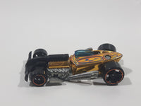 2013 Hot Wheels  HW Racing: Super Chromes Rat-ified Gold Chrome Die Cast Toy Car Vehicle