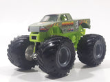 SML Monster Jam Avenger Monster Truck Grey and Bright Green Die Cast Toy Car Vehicle 58701