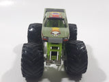 SML Monster Jam Avenger Monster Truck Grey and Bright Green Die Cast Toy Car Vehicle 58701