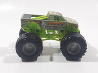 SML Monster Jam Avenger Monster Truck Grey and Bright Green Die Cast Toy Car Vehicle 58701