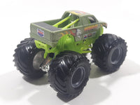 SML Monster Jam Avenger Monster Truck Grey and Bright Green Die Cast Toy Car Vehicle 58701