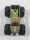 SML Monster Jam Avenger Monster Truck Grey and Bright Green Die Cast Toy Car Vehicle 58701