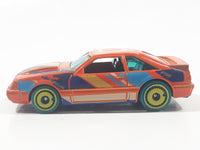 2020 Hot Wheels HW Art Cars '92 Ford Mustang Orange Die Cast Toy Car Vehicle