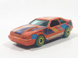 2020 Hot Wheels HW Art Cars '92 Ford Mustang Orange Die Cast Toy Car Vehicle