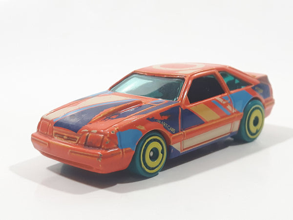 2020 Hot Wheels HW Art Cars '92 Ford Mustang Orange Die Cast Toy Car Vehicle