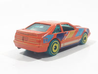 2020 Hot Wheels HW Art Cars '92 Ford Mustang Orange Die Cast Toy Car Vehicle