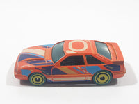 2020 Hot Wheels HW Art Cars '92 Ford Mustang Orange Die Cast Toy Car Vehicle