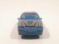 1982 Kidco Lock-Ups Chevrolet Camaro Z-28 Blue Die Cast Toy Car Vehicle with Opening Doors