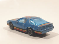 1982 Kidco Lock-Ups Chevrolet Camaro Z-28 Blue Die Cast Toy Car Vehicle with Opening Doors