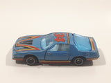 1982 Kidco Lock-Ups Chevrolet Camaro Z-28 Blue Die Cast Toy Car Vehicle with Opening Doors