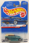 1999 Hot Wheels First Editions #14 of 26 Phaeton Metallic Teal Green Die Cast Toy Car Vehicle New in Package