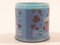 Shopkins Real Littles Season 12 Miss Swiss Hot Chocolate Miniature Blue 1 1/8" Tall Plastic Toy Food Can