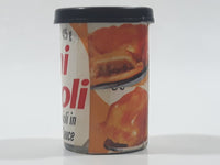 Mini Ravioli Bit Size Beef Ravioli in Tomato and Meat Sauce Labeled Kodak Film Canister 2" Tall Plastic Toy Food Can