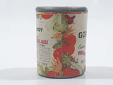 Vintage Gordy Cocktail Vegetable Juice Miniature 1 1/2" Tall Plastic Toy Food Can