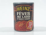 Vintage Heinz Beans With Pork In Tomato Sauce Miniature 1 1/2" Tall Plastic Toy Food Can