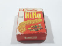 Vintage Sunshine Superior Quality HiHo Crackers Miniature Box Play Food Toy