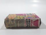 Vintage 1973 Kellogg's Froot Loops Sweet Fruit Flavoured Cereal "Pop Top" Turtle Miniature Box Play Food Toy
