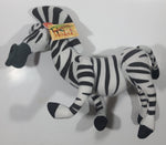 2004 Nanco Dreamworks Madagascar Marty The Zebra 13" Tall Stuffed Animal Toy Character Plush New with Tags
