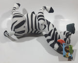 2004 Nanco Dreamworks Madagascar Marty The Zebra 13" Tall Stuffed Animal Toy Character Plush New with Tags