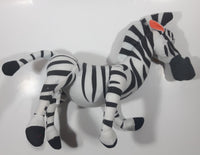 2004 Nanco Dreamworks Madagascar Marty The Zebra 13" Tall Stuffed Animal Toy Character Plush New with Tags